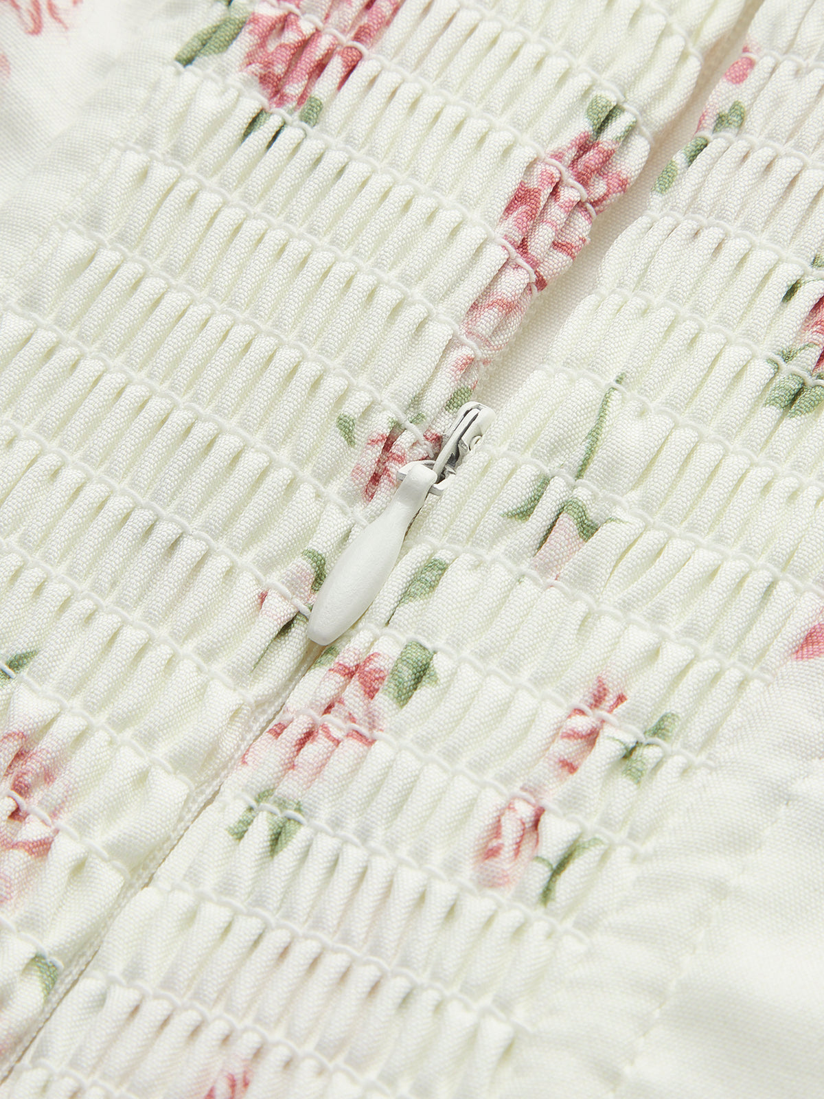 Tatlım Dantel Panelli Çiçekli Elbise