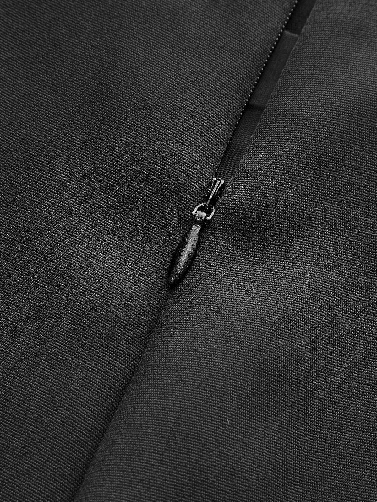 Metal Detaylı Midi Etek