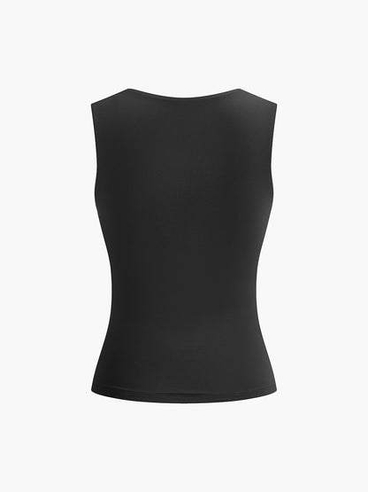 Günlük Düz Askılı Üst