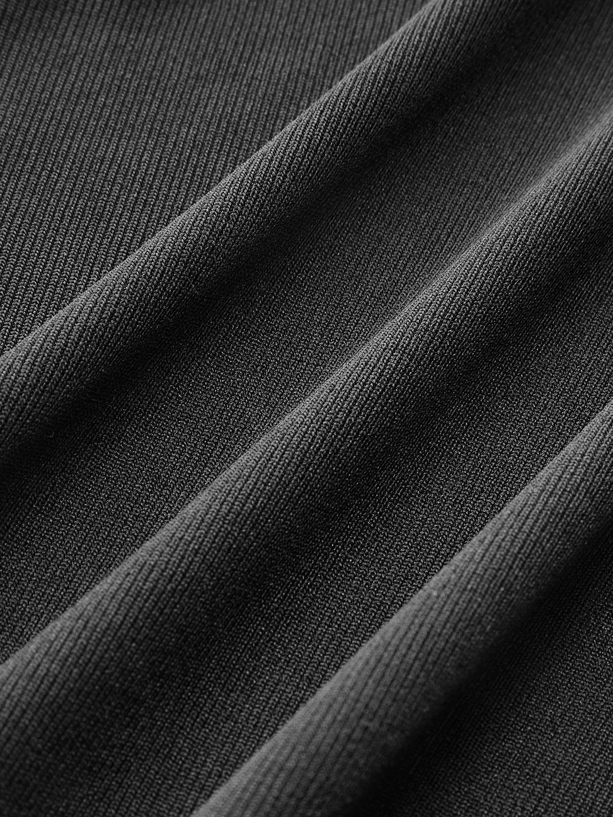 Şeffaf File Kombinasyon Uzun Kollu Üst