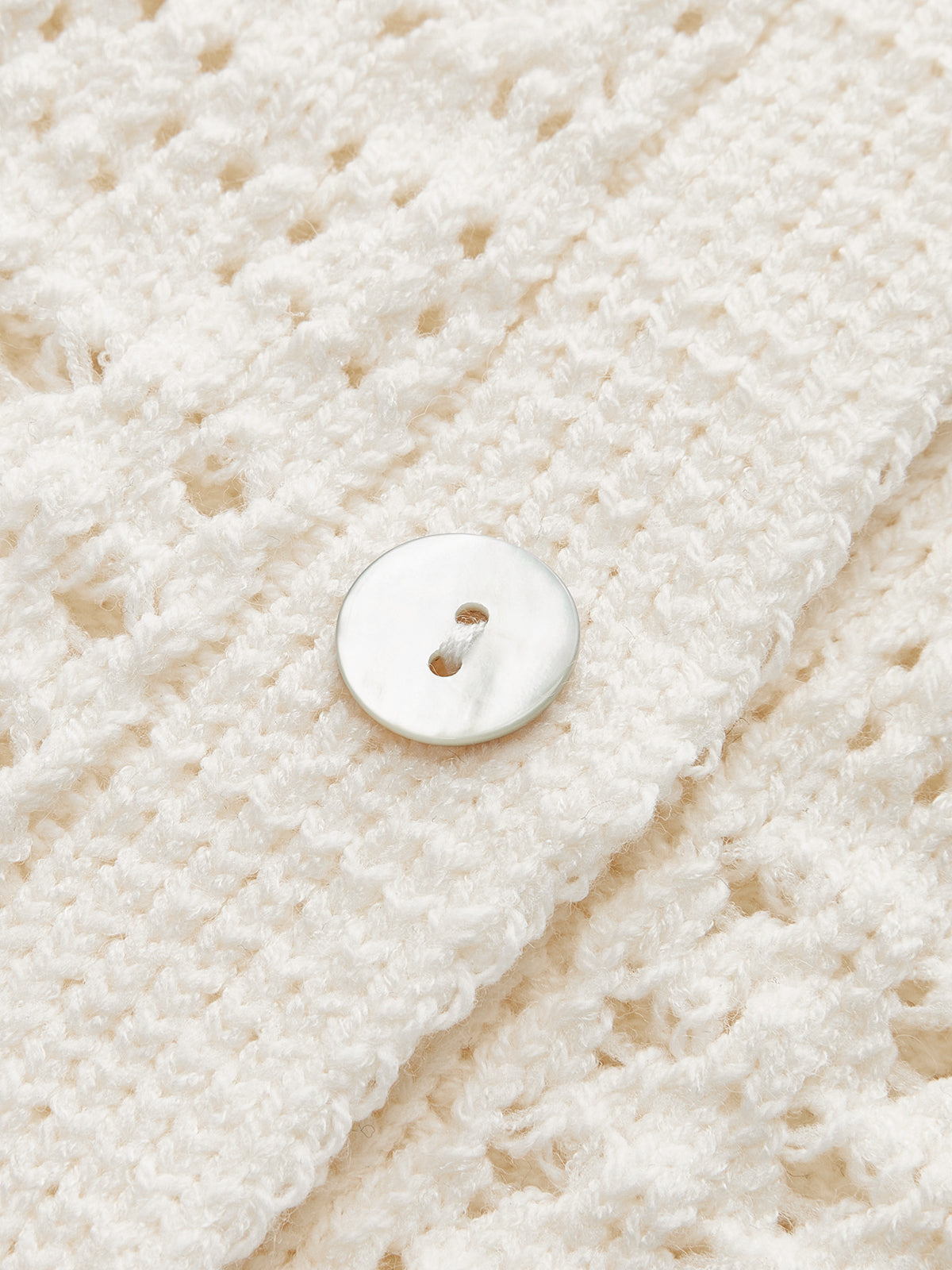 Dantel Etekli Tığ İşi Hırka