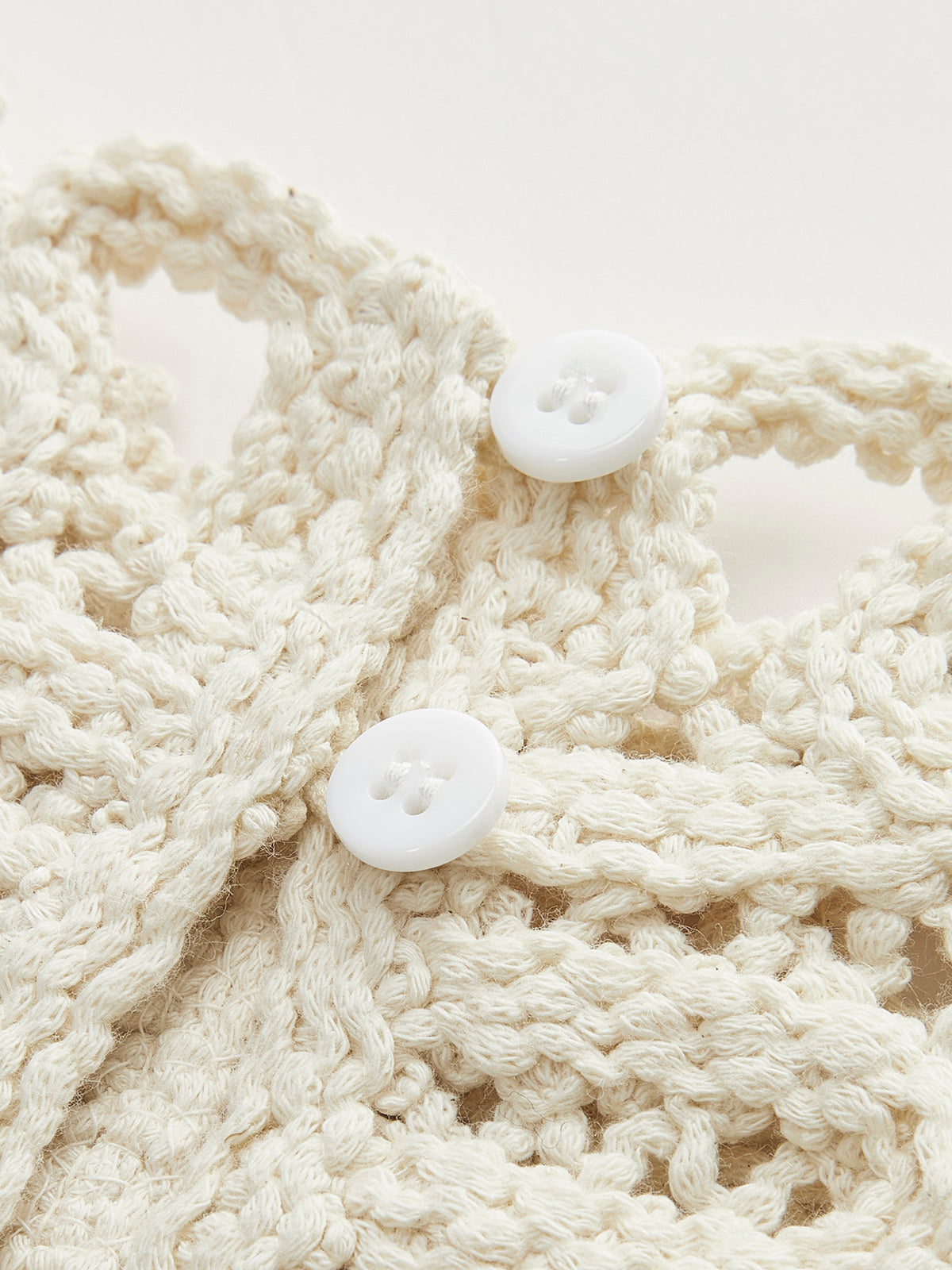 Çiçekli Tığ İşi Oymalı Kazak Yelek