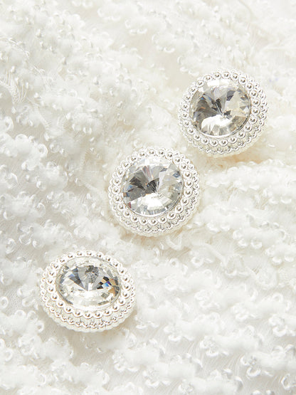 Fırfırlı Askılı Düğmeli Fırfırlı Üst