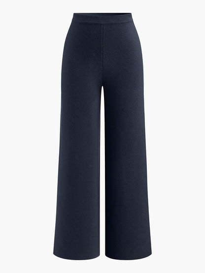 Günlük Lastikli Bel Kazak Pantolon