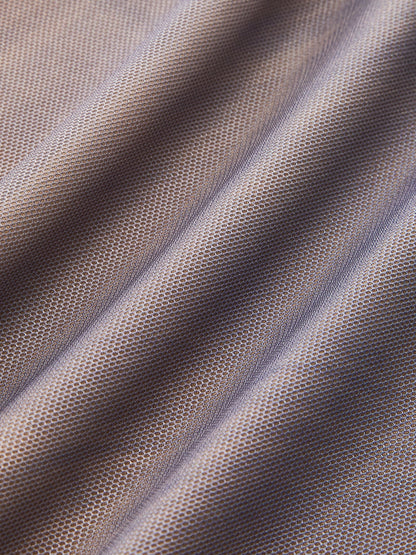 Yarı Şeffaf Omuzdan Bağlamalı Çan Kollu Elbise