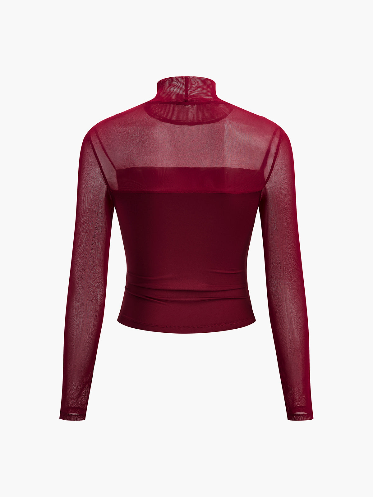 Pliseli Şeffaf Panelli Tişört