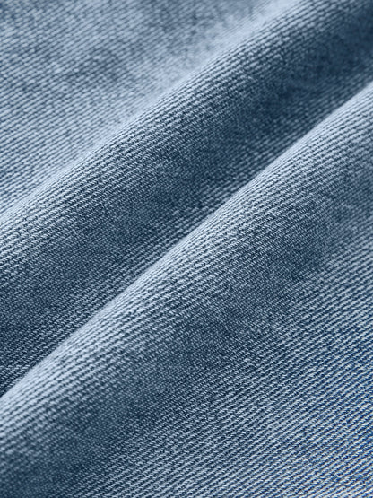 Orta Bel Fiyonklu Kot Pantolon