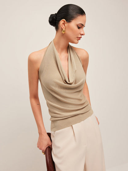 Kapüşonlu Yaka Askılı Üst