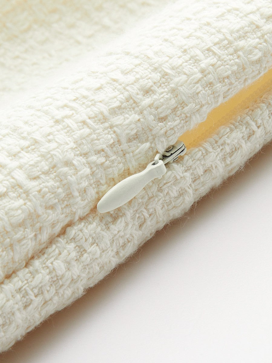 Minimalist A Kesim Fermuarlı Mini Etek