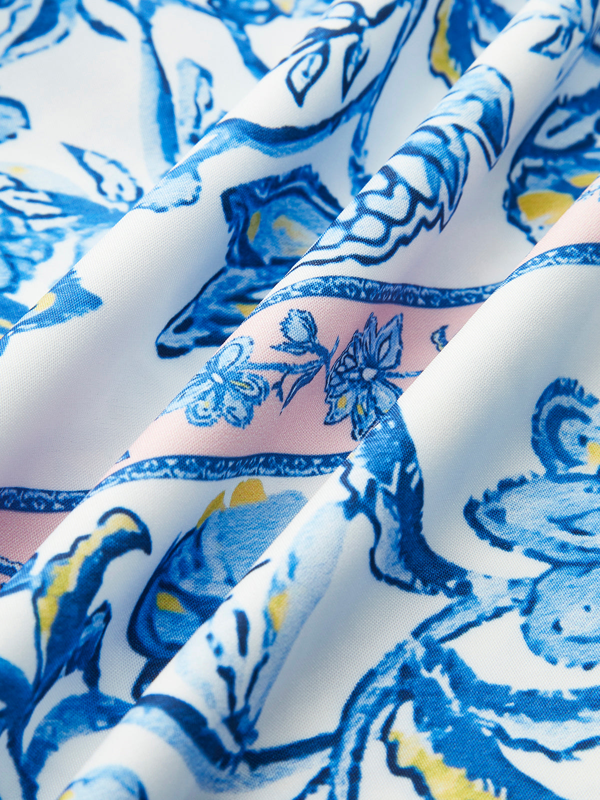 Çiçek Desenli Omuz Askılı Elbise