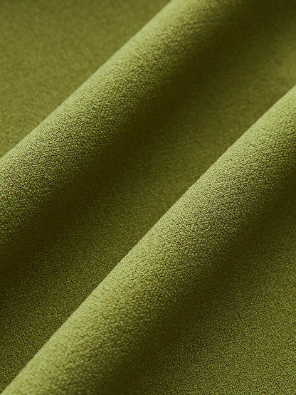 Drape Detaylı Kolsuz Elbise