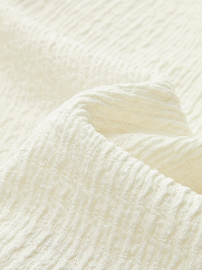 V Yaka Önden Düğümlü Kolsuz Üst