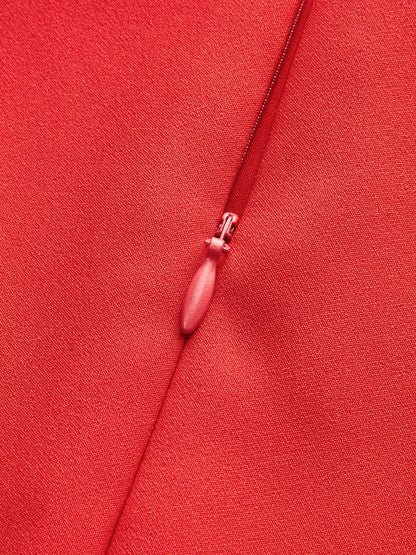 Metal Düğmeli Pileli Tank Elbise