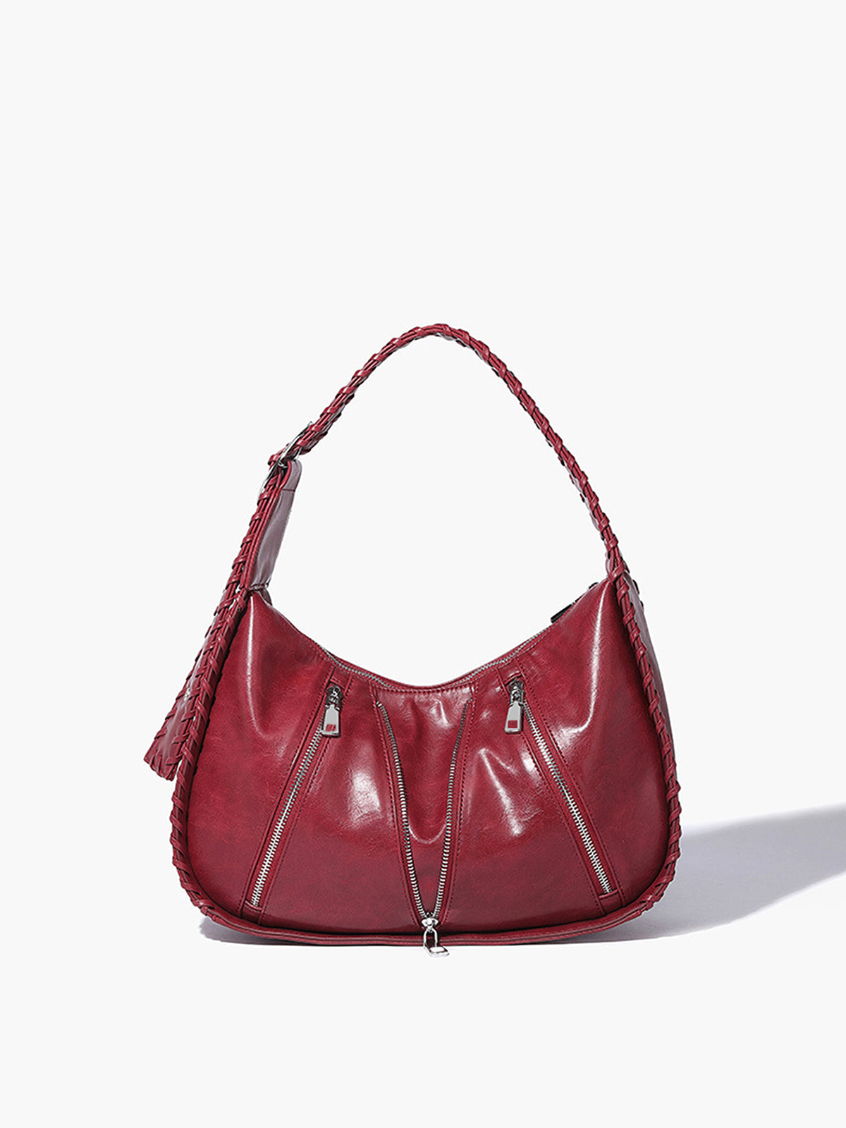 Yumuşak Tokalı Fermuarlı Koltuk Altı Çantası