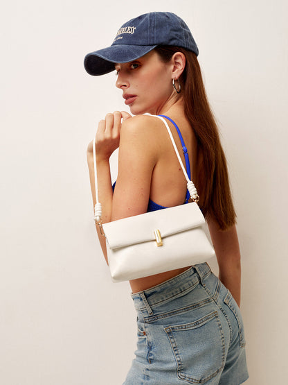 Düğüm Saplı Katlanır Omuz Çantası