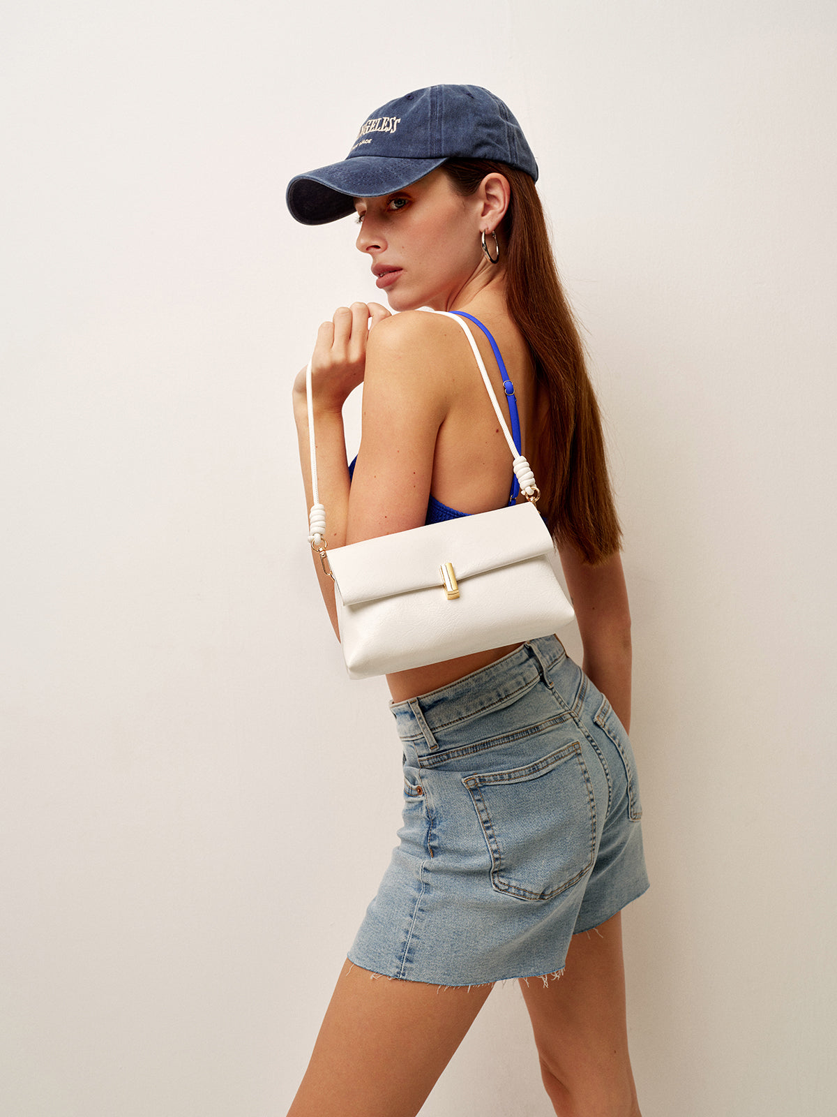 Düğüm Saplı Katlanır Omuz Çantası