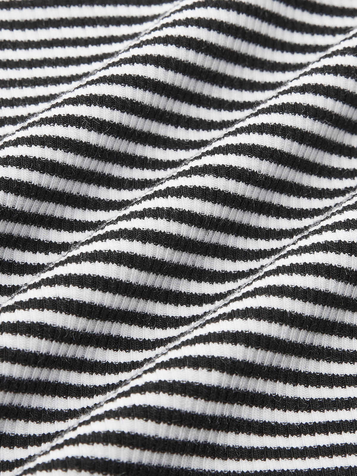 Çizgili Yuvarlak Yaka Atlet