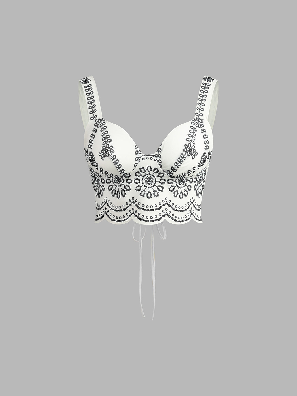 Baskılı Kolsuz Bağcıklı Etek Takımı