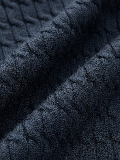 Kabartmalı Örgü Polo Tişört