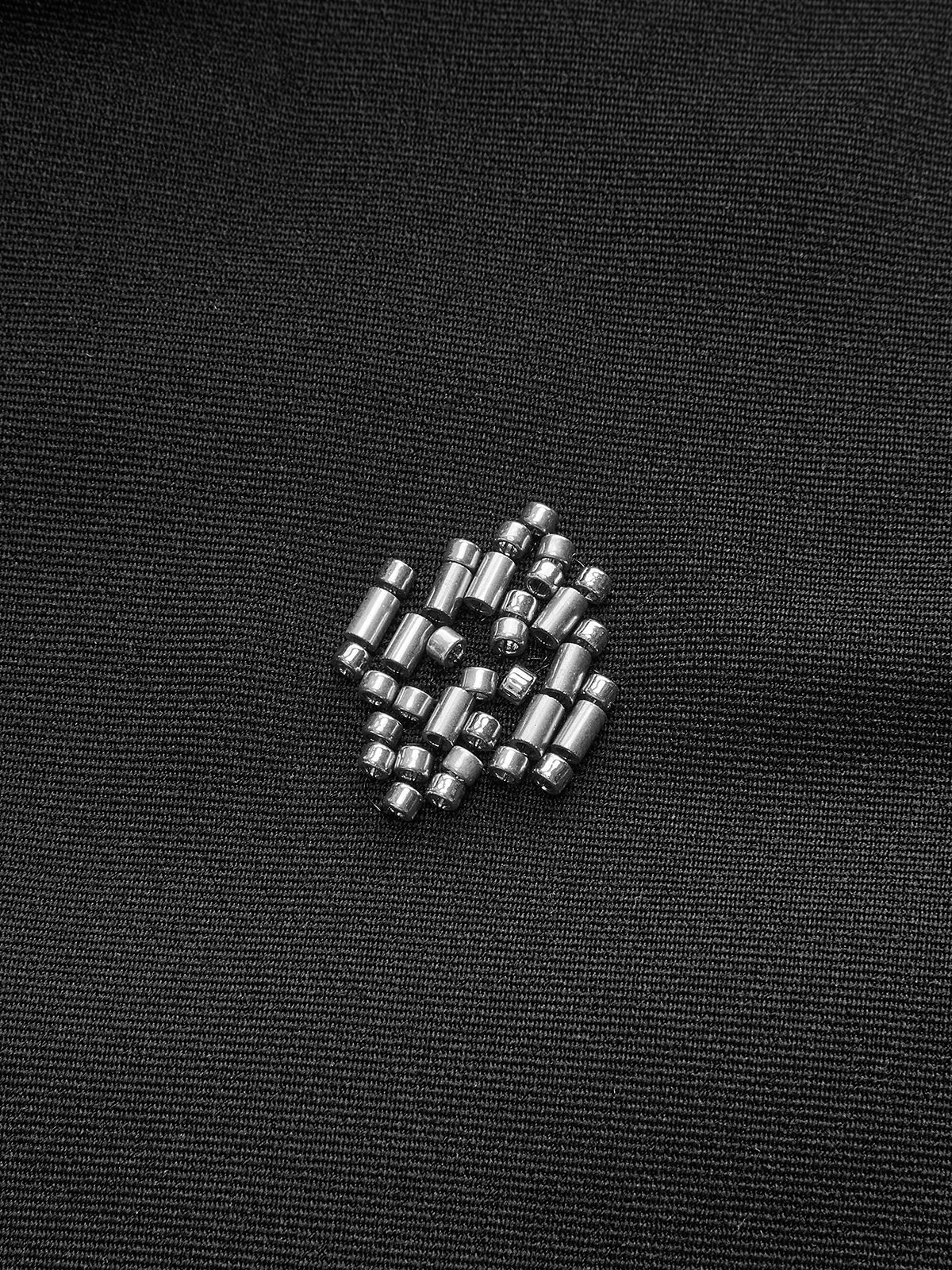 Tek Omuzlu Süslemeli Üst