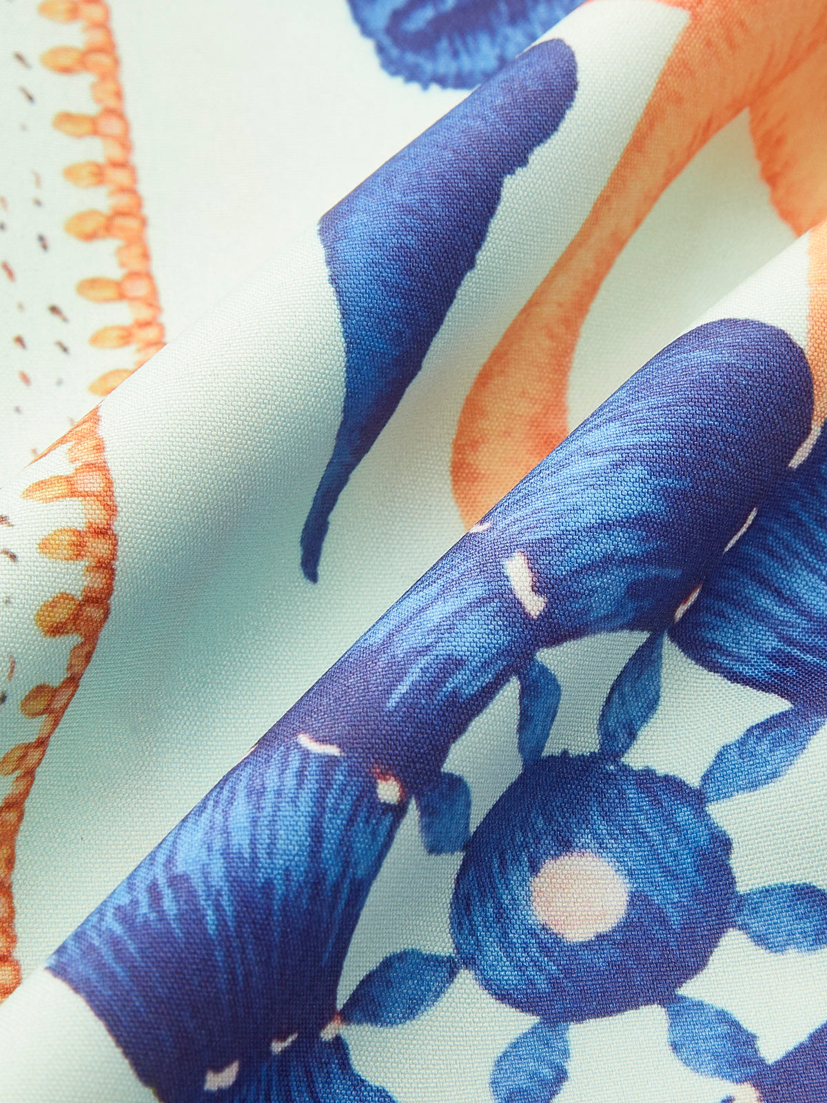 Çiçek Desenli Bağcıklı Tulum