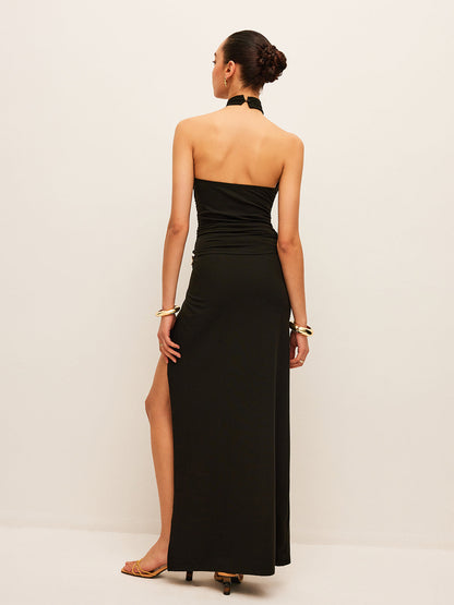 Flora Halter Kesimli Etek Takımı