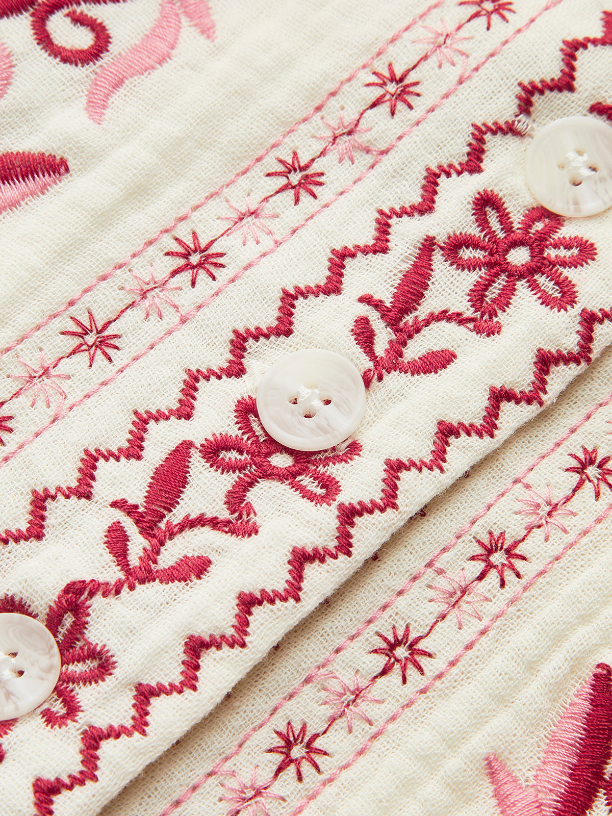 Kemerli Boho Desenli Yelek