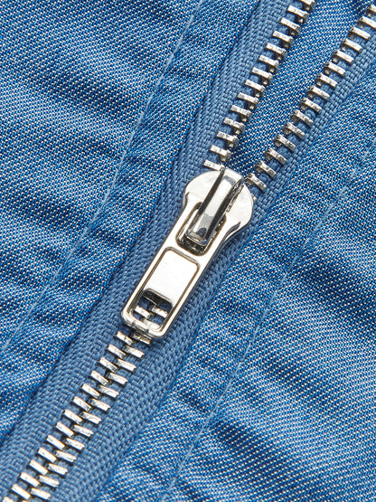 Fırfırlı Etek Ucu Kot Askılı Üst