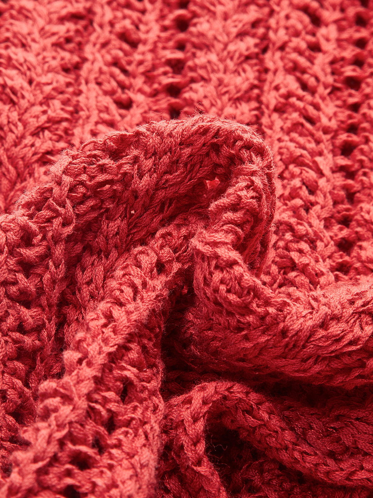 Önü Bağcıklı Örgü Kolsuz Yelek