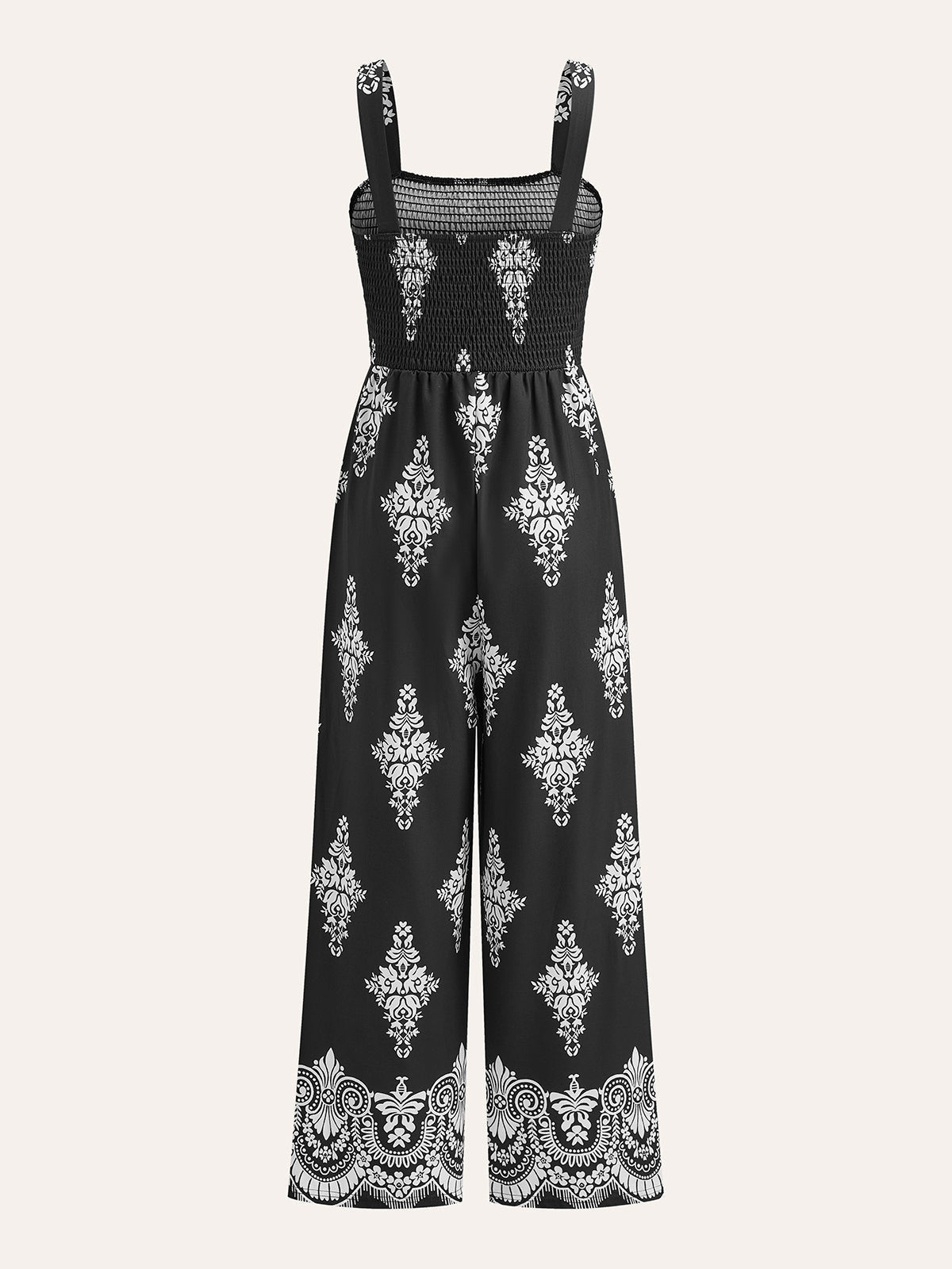 Fırfırlı Çiçek Desenli Tulum