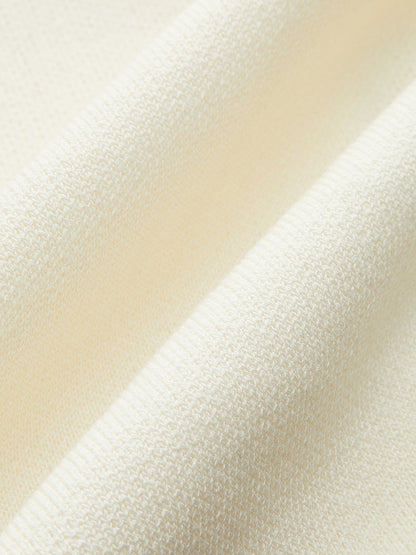 Kontrast Kenarlı Metal Düğmeli Dekor Cepli Kazak Yelek