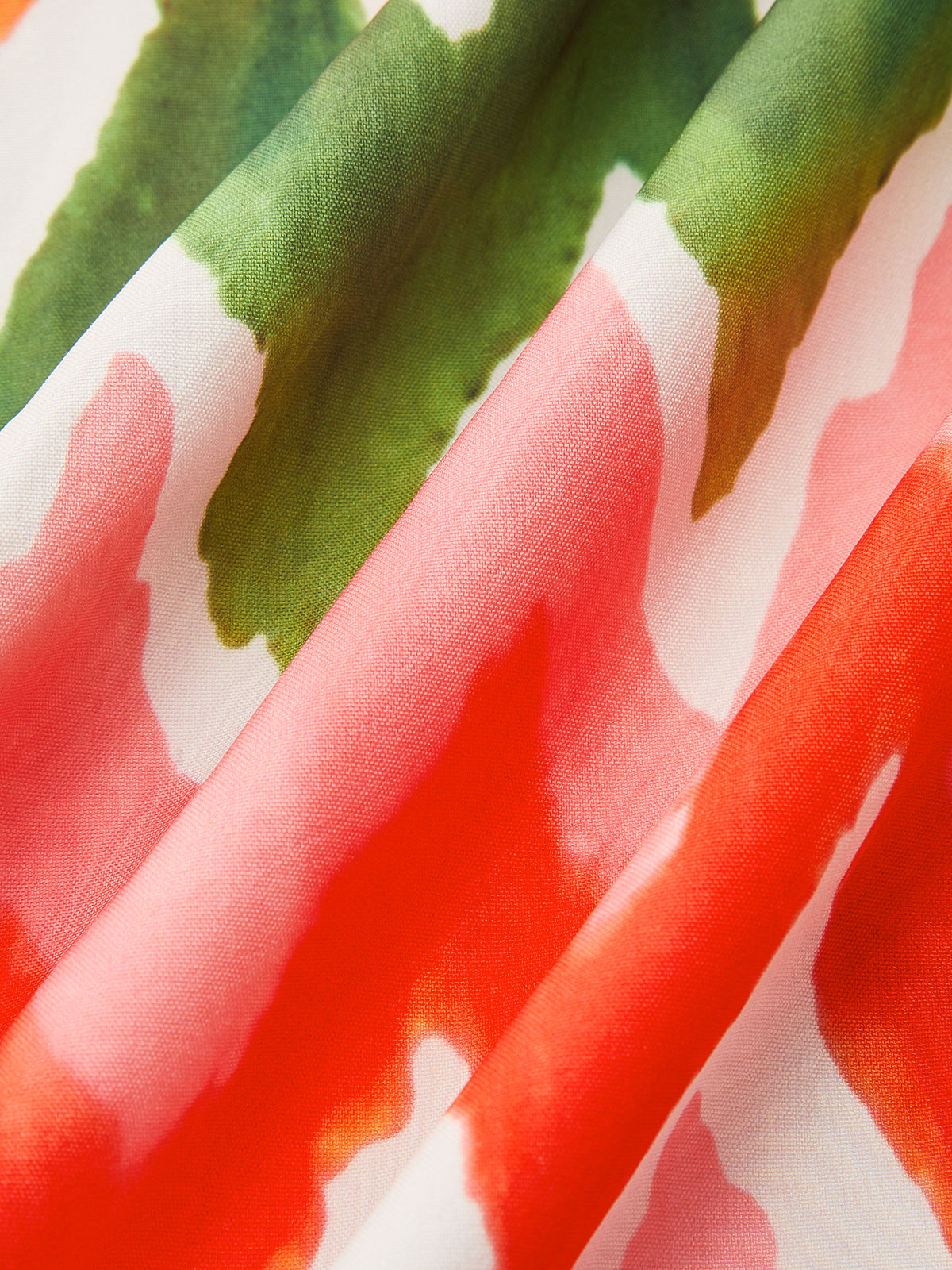 Zikzak Desenli Büzgülü Askılı Elbise