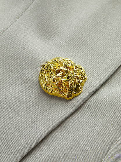 Düğmeli Kolsuz Pantolon Takımı