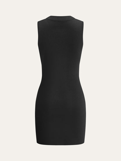 Kesik Askılı Elbise