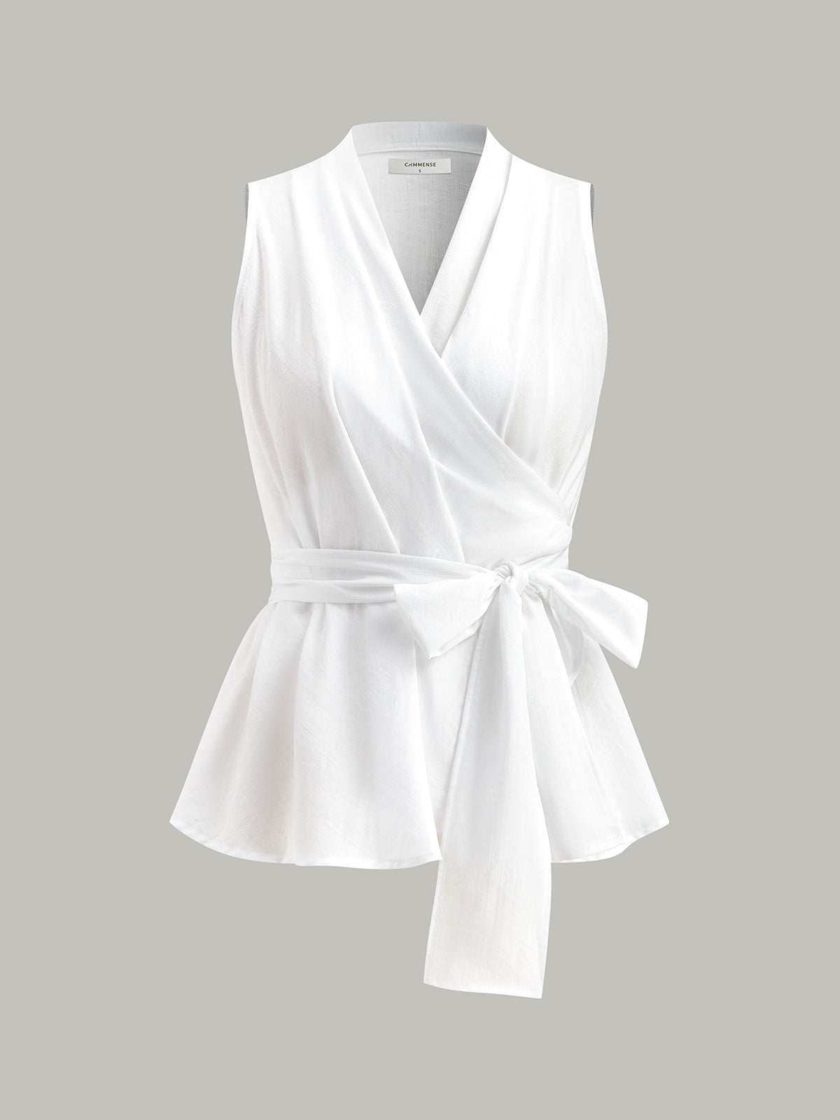 Bağlamalı Peplum Üst