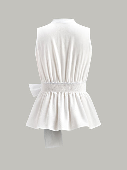 Bağlamalı Peplum Üst