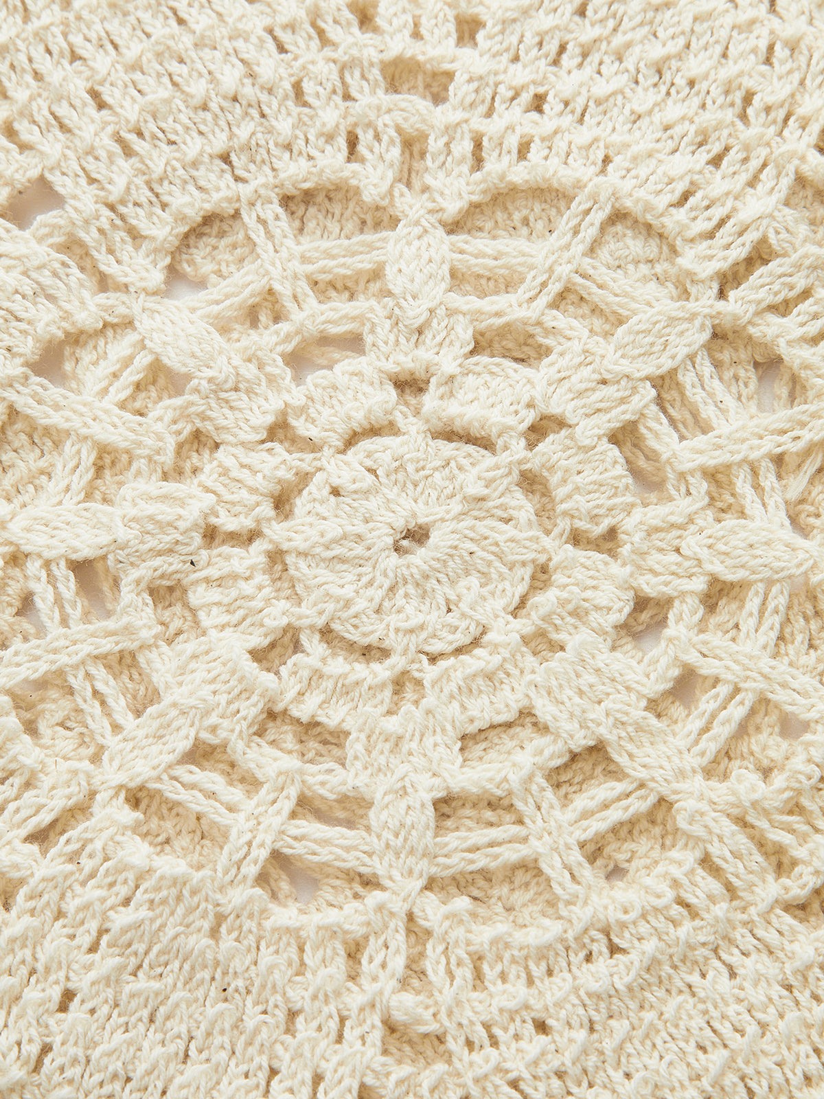 Şeffaf Kolsuz Tığ İşi Üst