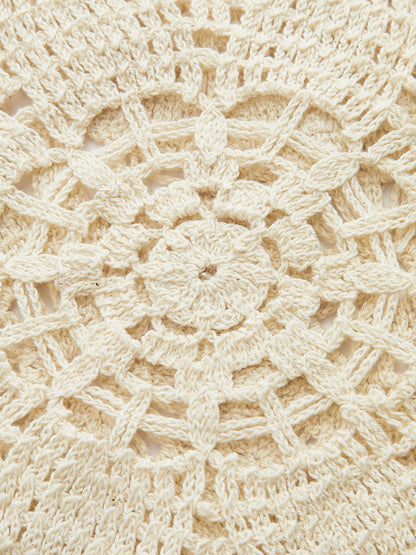 Şeffaf Kolsuz Tığ İşi Üst