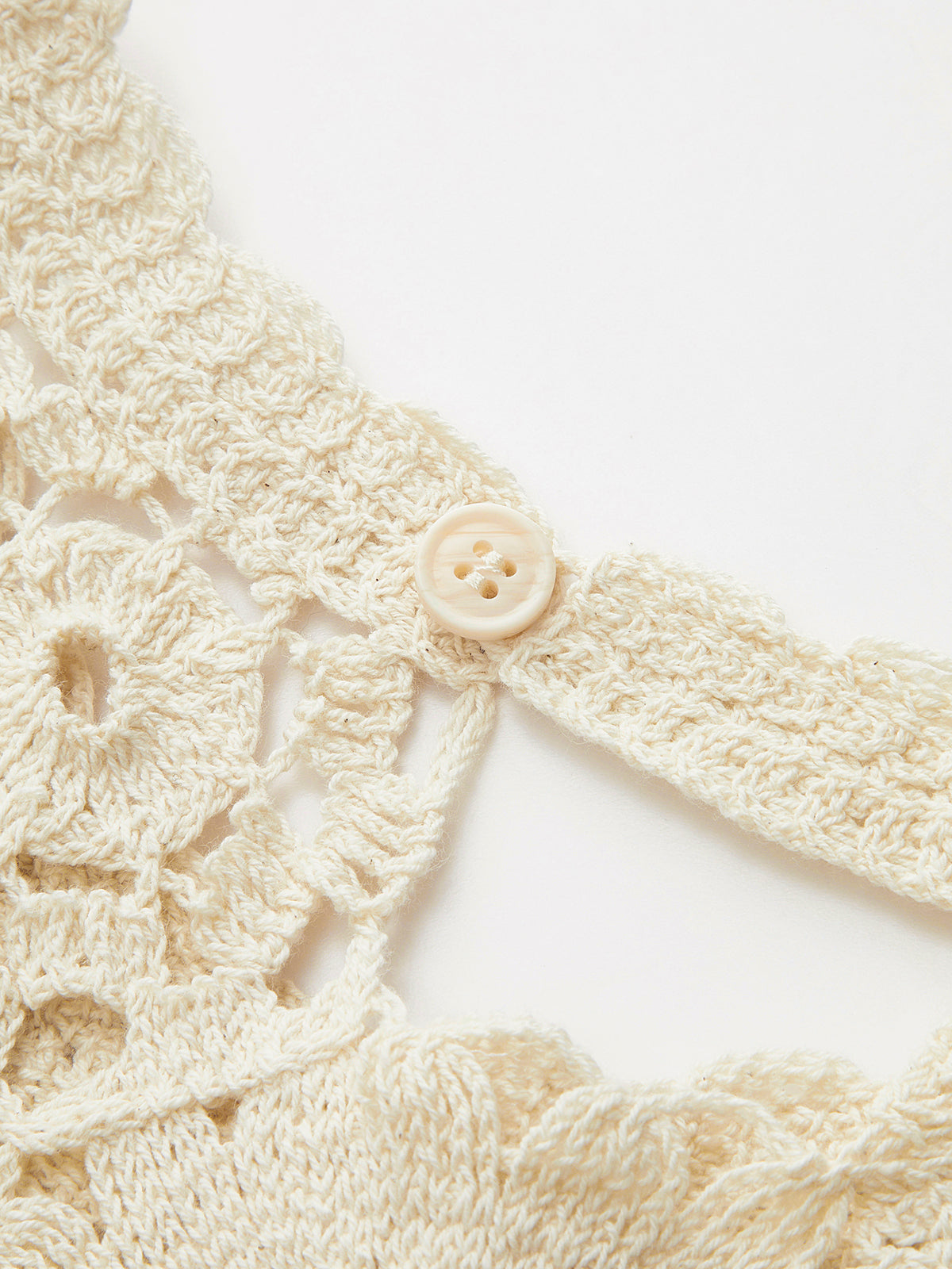 Şeffaf Kolsuz Tığ İşi Üst