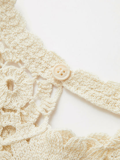 Şeffaf Kolsuz Tığ İşi Üst