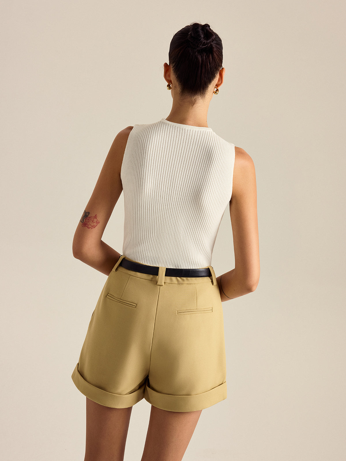 Kaburga Örgü Çapraz Atlet