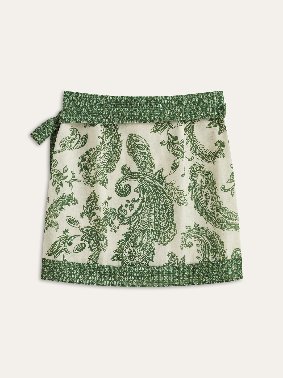 Paisley Desenli Sarma Etek