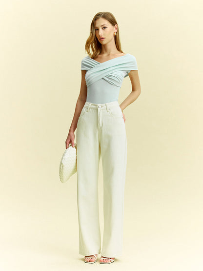 Omuz Açık Çapraz Üst