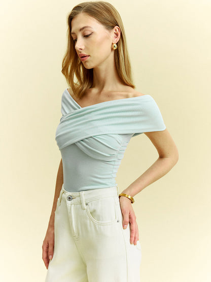 Omuz Açık Çapraz Üst