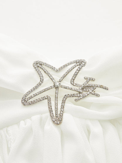 Yarı Şeffaf Halter Volanlı Sırtı Açık Uzun Elbise