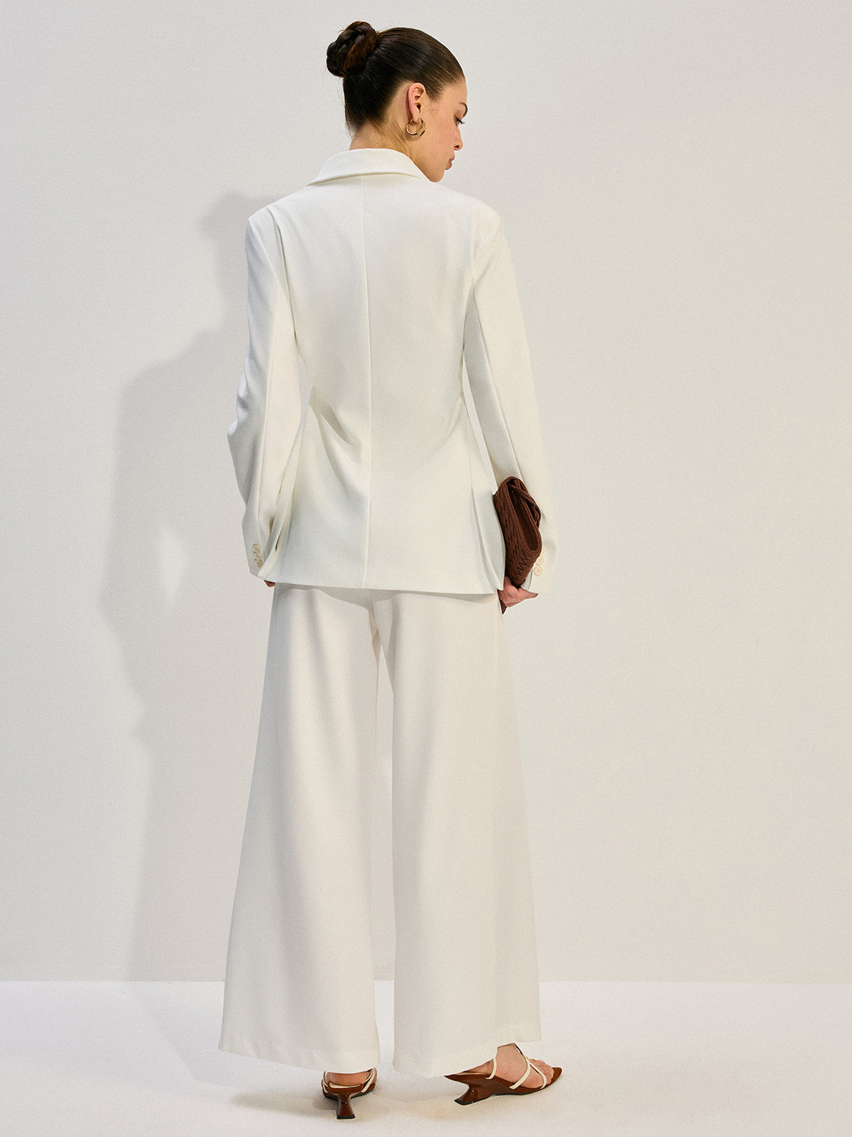 Büyük Boy Kemerli Blazer