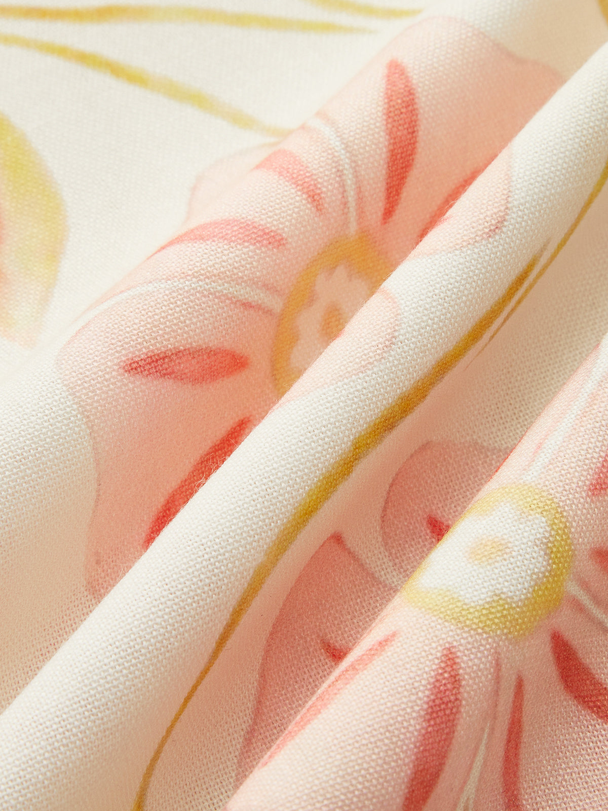 Çiçek Desenli Uzun Etek