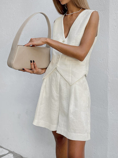 Paros İki Parçalı Şort Takımı