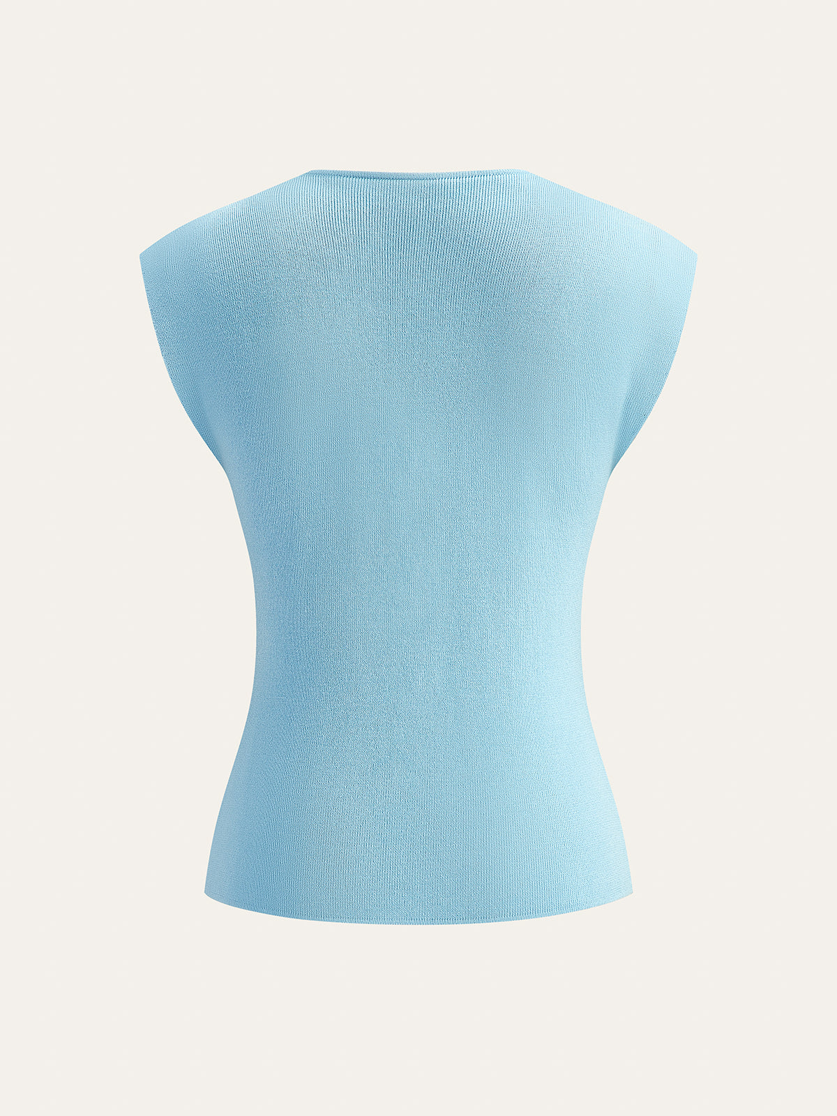 Kabuk Düğmeli Örgü Yelek