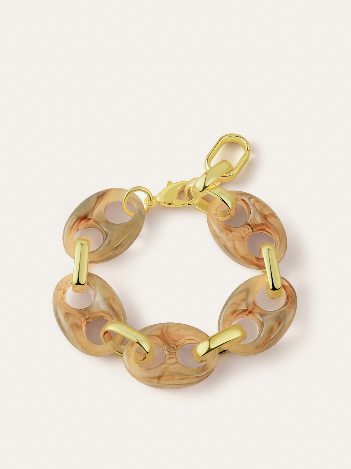 Kaplumbağa Kabuğu Bağlantılı Bileklik